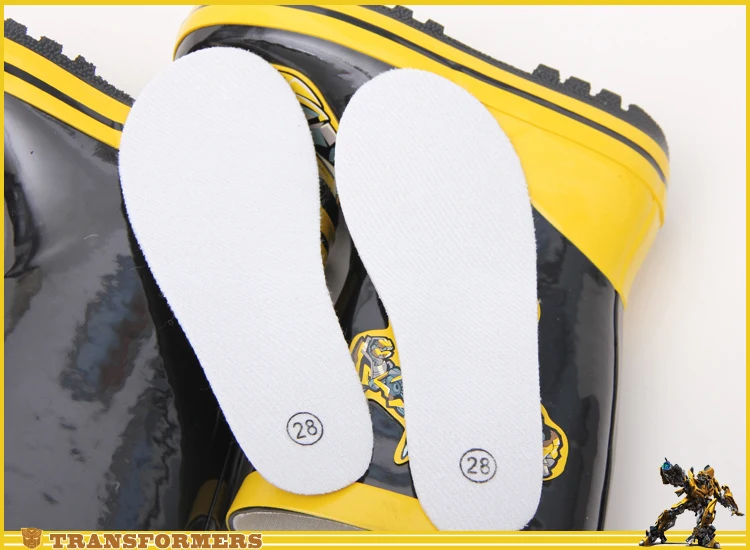 kids rain boots transformer cartoon 100% rubber anti slip snow shoes yellow black rain boots for baby boy kids child
kids rain boots transformer cartoon 100% rubber anti slip snow shoes yellow black rain boots for baby boy kids child