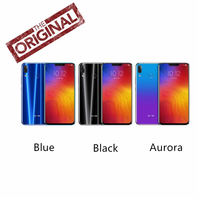 Оригинал Lenovo Z5 L78011 6 ГБ 64 Гб Восьмиядерный AI двойная камера 2.5D экран Snapdragon 636 ZUI 3 9 4G