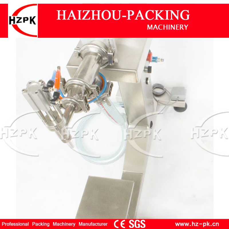 HZPK Vertical Single Head Liquid Filling Machine Electric&Pneumatic For Food Processor Filler Small Packer 100-1000ml G1LYD1000
HZPK Vertical Single Head Liquid Filling Machine Electric&Pneumatic For Food Processor Filler Small Packer 100-1000ml G1LYD1000
