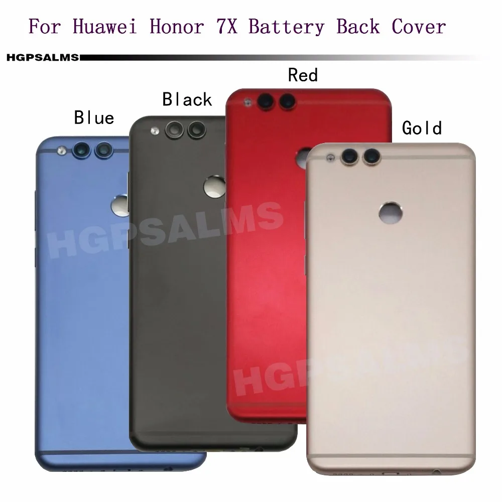 Для huawei Honor 7X Задняя крышка батареи задний корпус чехол для Enjoy 7 с датчиком