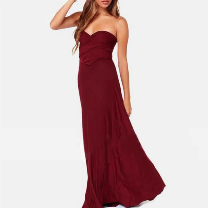 Sexy Long Dress 2021 Bridesmaids Formal Multi WayWrap Convertible Infinity Casuall Maxi Dress Elegant Party Vestidos Robe Femme
Sexy Long Dress 2021 Bridesmaids Formal Multi WayWrap Convertible Infinity Casuall Maxi Dress Elegant Party Vestidos Robe Femme
