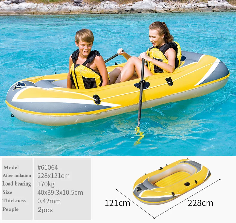 Inflatable Boat High Strength PVC Rubber Fishing Boat with Paddles Pump Patching Kit for kid adult Drifting Water Skiing Tool T4
Inflatable Boat High Strength PVC Rubber Fishing Boat with Paddles Pump Patching Kit for kid adult Drifting Water Skiing Tool T4