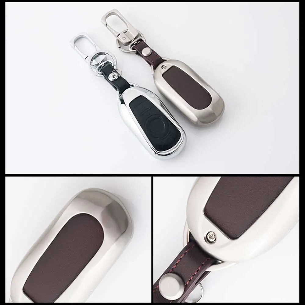 Zinc Alloy+Leather Car Key Case For Buick 2016 Lacrosse Verano Envision Regal Encore Keychain Remote Fob Shell Protector Cover
Zinc Alloy+Leather Car Key Case For Buick 2016 Lacrosse Verano Envision Regal Encore Keychain Remote Fob Shell Protector Cover