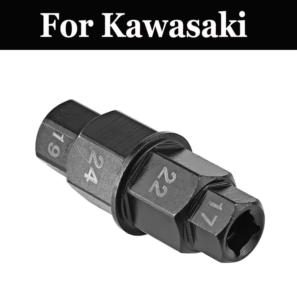 Передняя Задняя ось шестигранный привод шпинделя для Kawasaki Zl 250 400 600 1000 1200 Zxr 750 750r Zg 1200|Обода| |