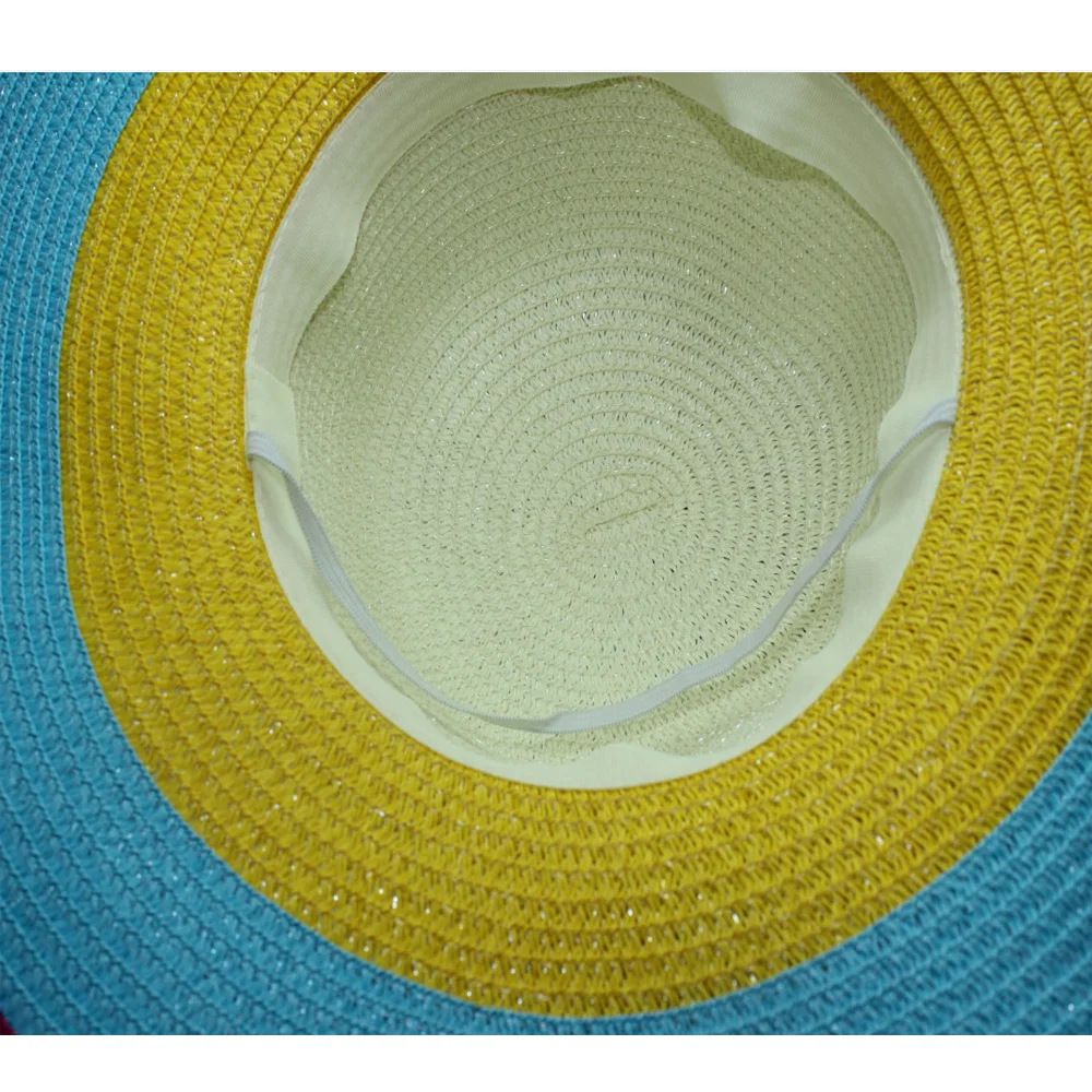 2019 Summer Ladies Straw Hat Bow Rainbow Woven Straw Hat UV Protection Straw Hat Bohemian Beach Ladies Sunscreen Rainbow Cap
2019 Summer Ladies Straw Hat Bow Rainbow Woven Straw Hat UV Protection Straw Hat Bohemian Beach Ladies Sunscreen Rainbow Cap