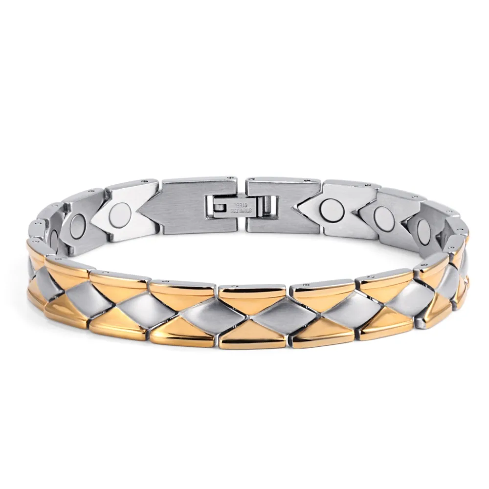 WelMag Geometric Magnetic Titanium Bracelets & Bangles for Women Improve Blood circulation Male Bracelets Healing Jewelry
WelMag Geometric Magnetic Titanium Bracelets & Bangles for Women Improve Blood circulation Male Bracelets Healing Jewelry