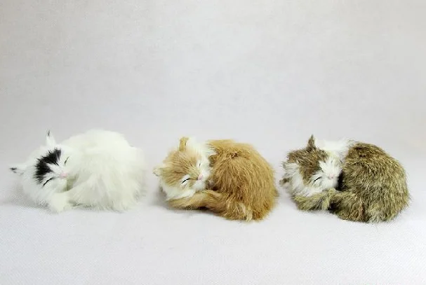3 pieces a lot simulation cat toys polyethylene & furs small sleeping cat dolls gift about 11x11x6 cm 2049
3 pieces a lot simulation cat toys polyethylene & furs small sleeping cat dolls gift about 11x11x6 cm 2049