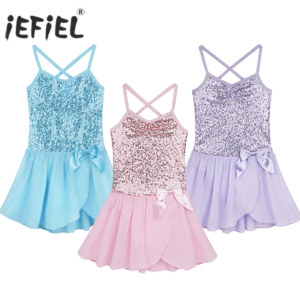 iEFiEL Ballet Dance Stage Performance Dress for Girls Ballerina Gymnastics Leotard Kids Costume Tutu Dress with Ruffled Trimming
iEFiEL Ballet Dance Stage Performance Dress for Girls Ballerina Gymnastics Leotard Kids Costume Tutu Dress with Ruffled Trimming