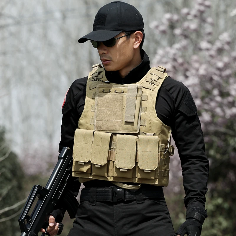 Men's Military Tactical Hunting Vest Police Equipment War Game Wear Body Armor Hunting Vest CS Outdoor Products Hunter Equipment
Men's Military Tactical Hunting Vest Police Equipment War Game Wear Body Armor Hunting Vest CS Outdoor Products Hunter Equipment
