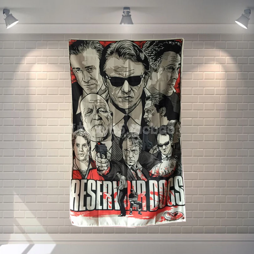 "Reservoir Dog" Classic Movies Cloth Flag Banners & Accessories Bar Billiards Hall Studio Theme Wall Hanging Decoration
"Reservoir Dog" Classic Movies Cloth Flag Banners & Accessories Bar Billiards Hall Studio Theme Wall Hanging Decoration