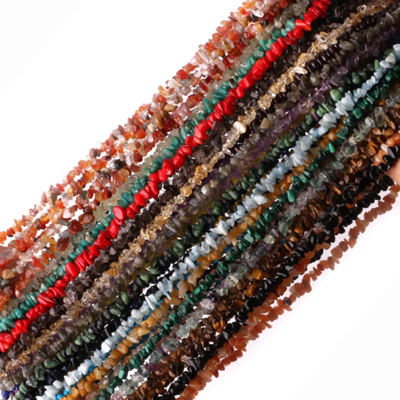 Gem-inside 4-8mm 34inch Natural Stone Freeform Gravel Chips Beads For Jewelry Making DIY Bracelet Necklace
Gem-inside 4-8mm 34inch Natural Stone Freeform Gravel Chips Beads For Jewelry Making DIY Bracelet Necklace