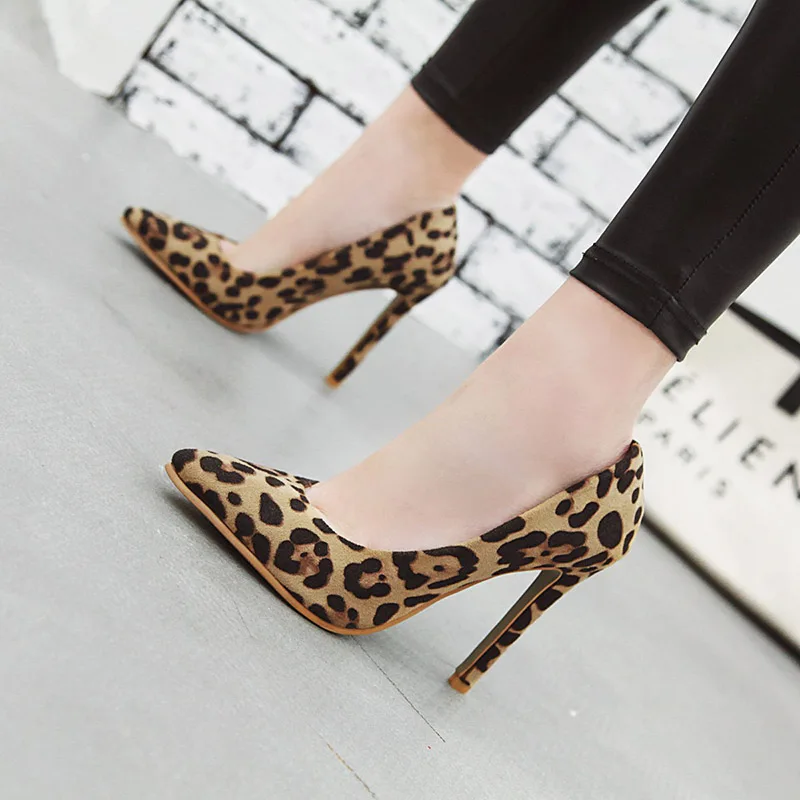 WETKISS Sexy Leopard High Heels Pumps Women Pointed Toe Footwear Party Shoes Female Shallow Shoes Woman Spring Plus Size 46
WETKISS Sexy Leopard High Heels Pumps Women Pointed Toe Footwear Party Shoes Female Shallow Shoes Woman Spring Plus Size 46