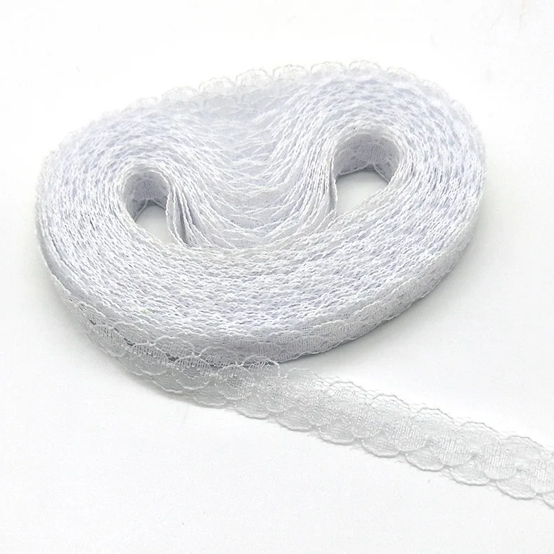 10 Yards High Quality Beautiful White Lace Ribbon Tape 14MM Lace Trim DIY Embroidered For Sewing Decoration African Lace Fabric
10 Yards High Quality Beautiful White Lace Ribbon Tape 14MM Lace Trim DIY Embroidered For Sewing Decoration African Lace Fabric