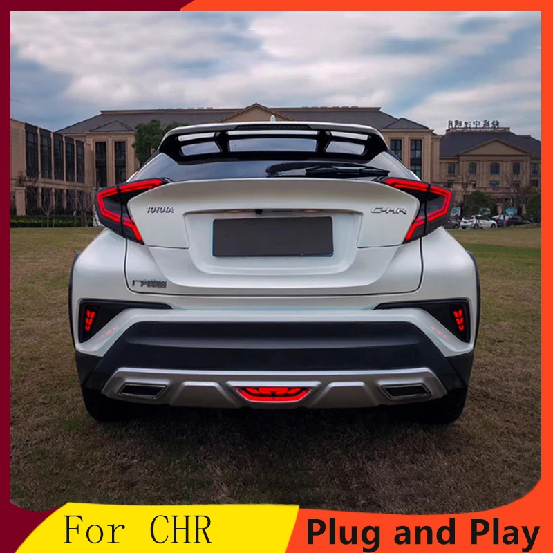 Car styling Tail Lights For Toyota CH-R C-HR CHR 2017-2018 Led Tail Lights Fog lamp Rear Lamp DRL+Brake+Park+Signal lights
Car styling Tail Lights For Toyota CH-R C-HR CHR 2017-2018 Led Tail Lights Fog lamp Rear Lamp DRL+Brake+Park+Signal lights