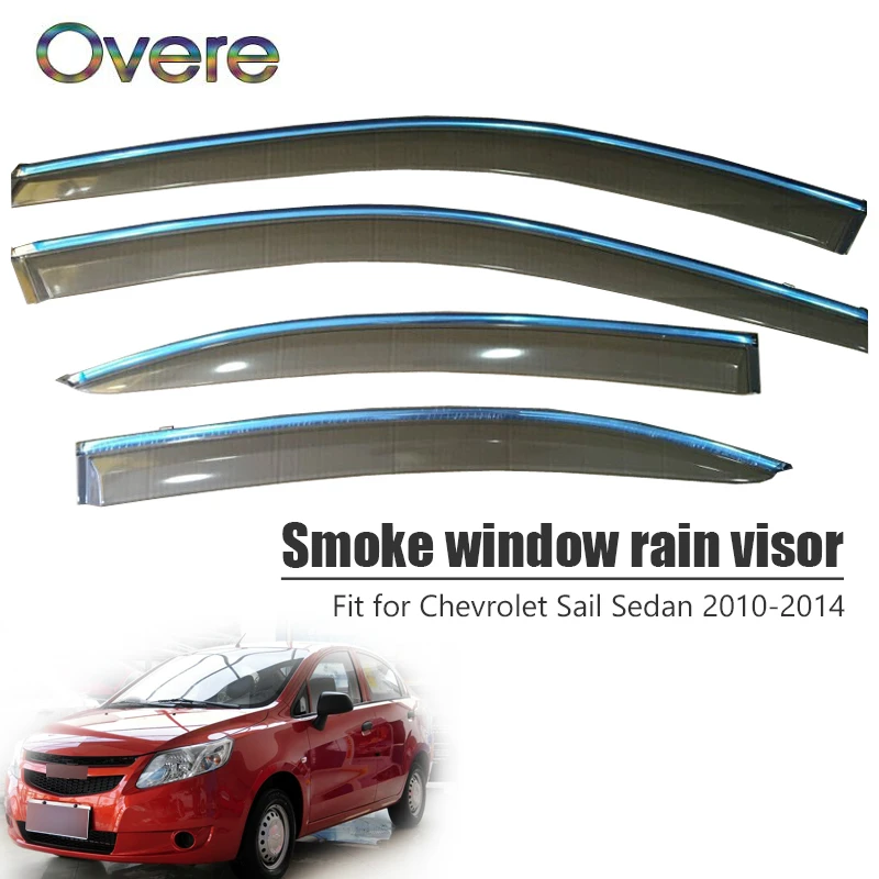 Overe 4 шт./1 комплект Дымовое окно дождевой козырек для Chevrolet Sail Sedan 2010 2011 2012 2013 2014 навесы укрытия аксессуары
Overe 4 шт./1 комплект Дымовое окно дождевой козырек для Chevrolet Sail Sedan 2010 2011 2012 2013 2014 навесы укрытия аксессуары