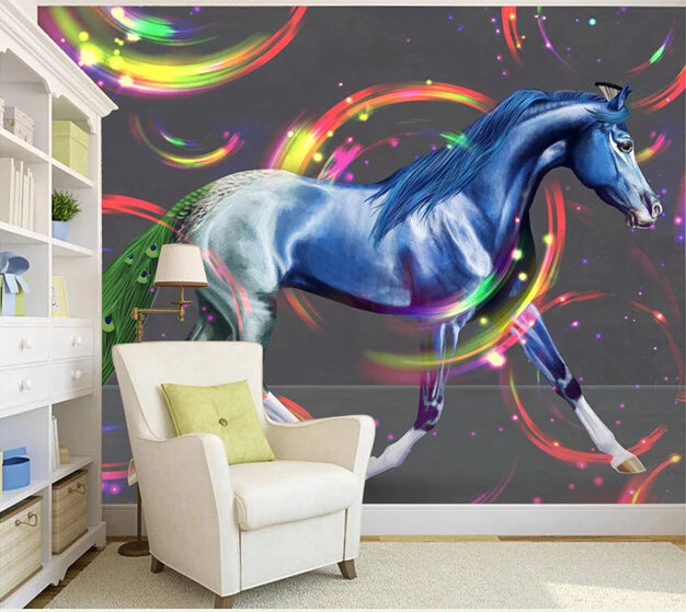Custom horse wallpaper 3D, the art of horse wall painting for the living room TV background wall waterproof textile paper
Custom horse wallpaper 3D, the art of horse wall painting for the living room TV background wall waterproof textile paper