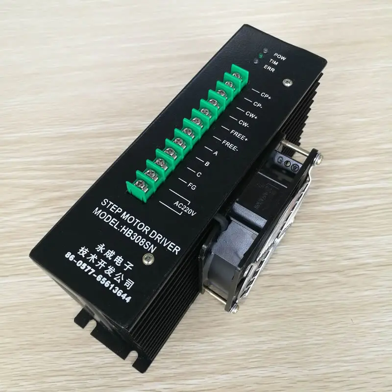 Original Three Phase hybrid Sine Subdivision Type HB308SN AC220V Stepper motor driver Bag making machine driver
Original Three Phase hybrid Sine Subdivision Type HB308SN AC220V Stepper motor driver Bag making machine driver