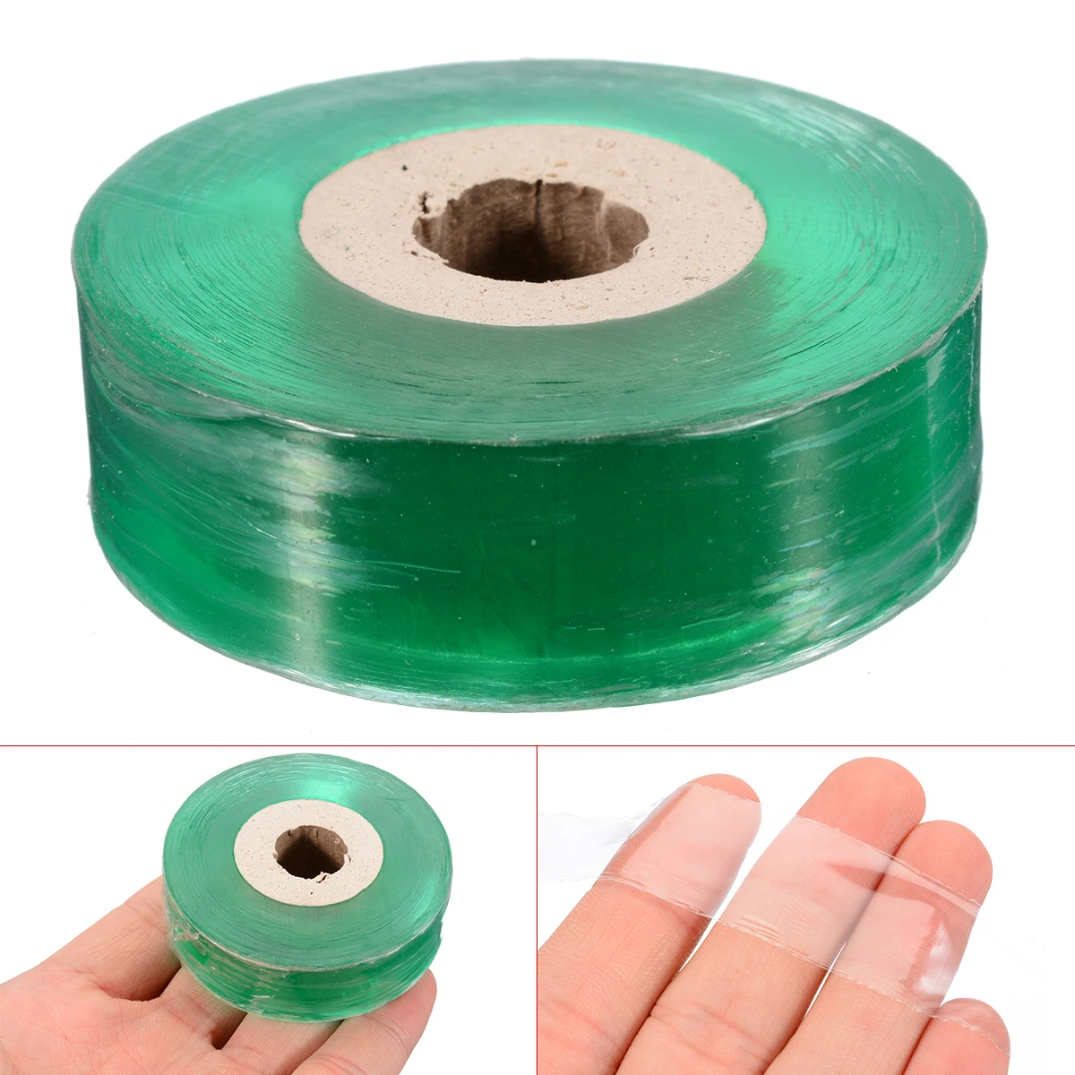 100m*2cm Flexible Transparent Garden Grafting Tape Branch Bind Belt Soft Stretch Suit For Garden Pruning Grafting
100m*2cm Flexible Transparent Garden Grafting Tape Branch Bind Belt Soft Stretch Suit For Garden Pruning Grafting