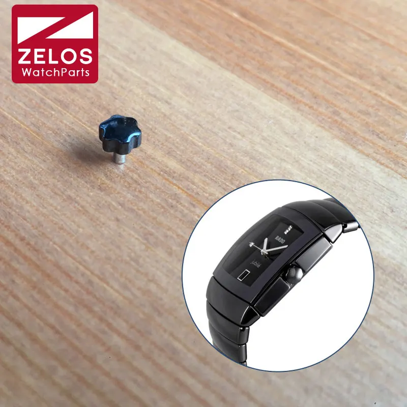 4.5mm waterproof ceramic +steel watch crown for Radoo Sintra automatic /quartz watch
4.5mm waterproof ceramic +steel watch crown for Radoo Sintra automatic /quartz watch
