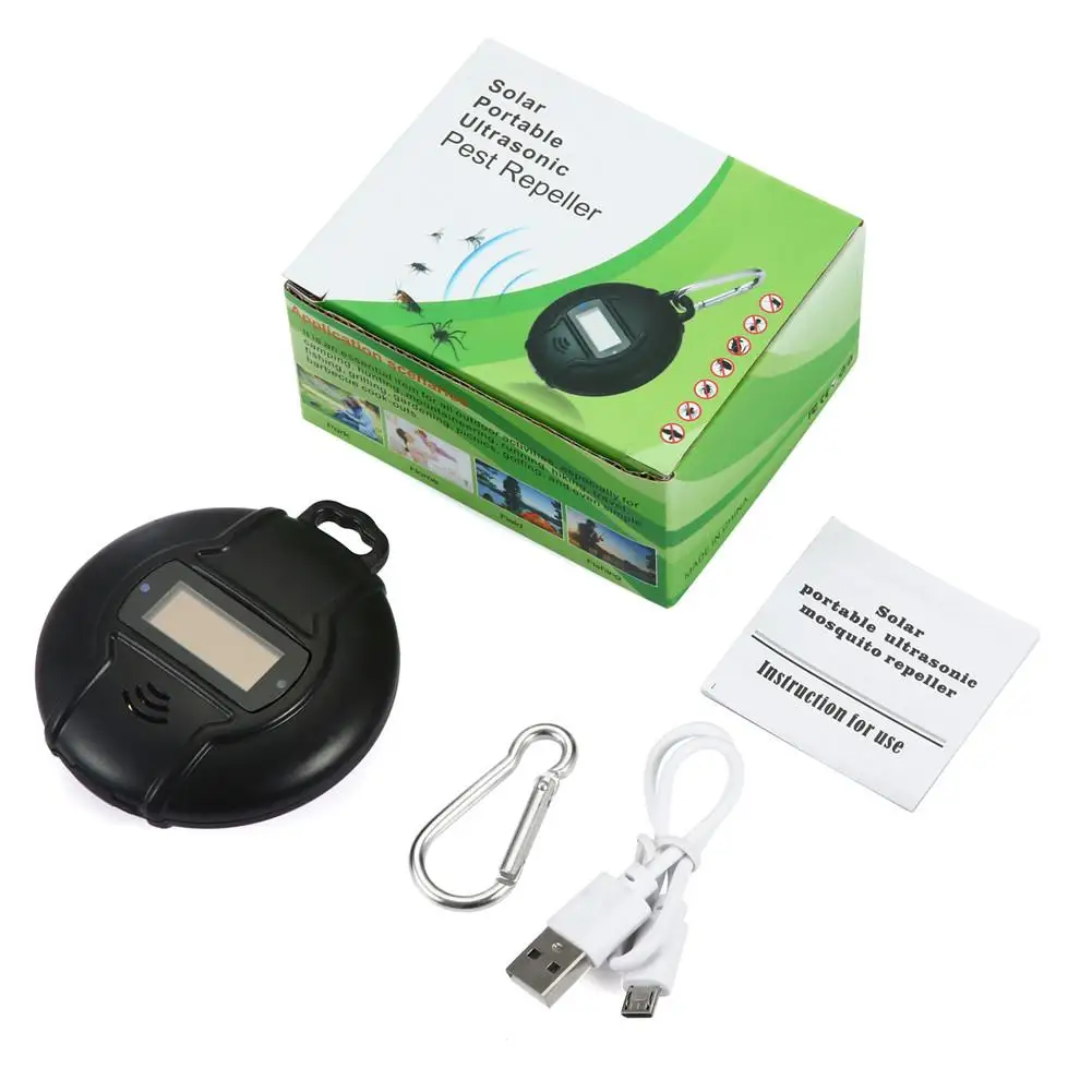 Portable MIni Solar Portable Hanging Insect Repeller Home Outdoor Multifunctional Mosquito Repeller For Outdoor Sports
Portable MIni Solar Portable Hanging Insect Repeller Home Outdoor Multifunctional Mosquito Repeller For Outdoor Sports