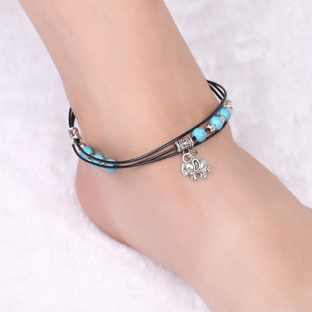 Retro Punk 2020 New Fashion Summer Wild Anklet Bohemian Elephant Hand Beaded Weave Multi-storey Lady Anklet Wholesale
Retro Punk 2020 New Fashion Summer Wild Anklet Bohemian Elephant Hand Beaded Weave Multi-storey Lady Anklet Wholesale