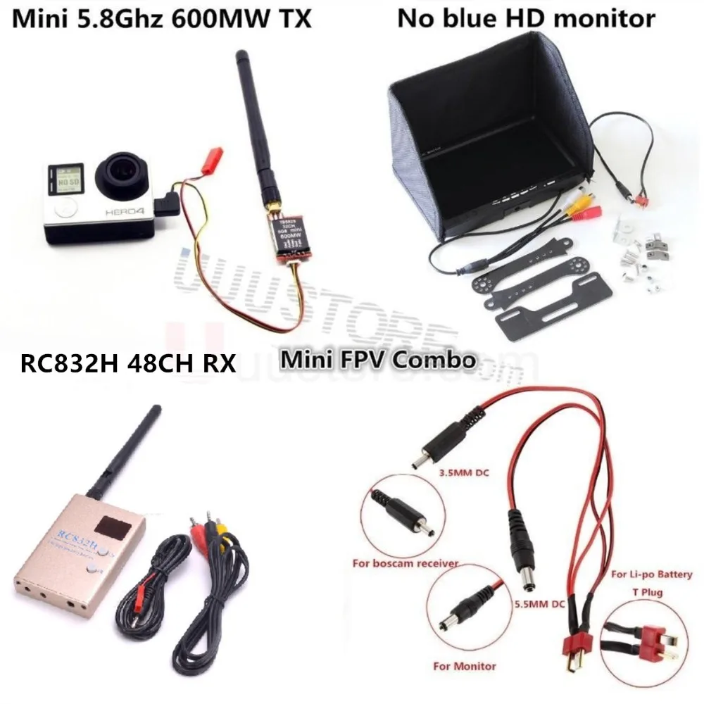 FPV Combo System 5.8Ghz 600mw Transmitter and Receiver for Gopro xiao yi xiao mi SJ4000 SJCAM QAV250 DJI Phantom Quadcopter
FPV Combo System 5.8Ghz 600mw Transmitter and Receiver for Gopro xiao yi xiao mi SJ4000 SJCAM QAV250 DJI Phantom Quadcopter