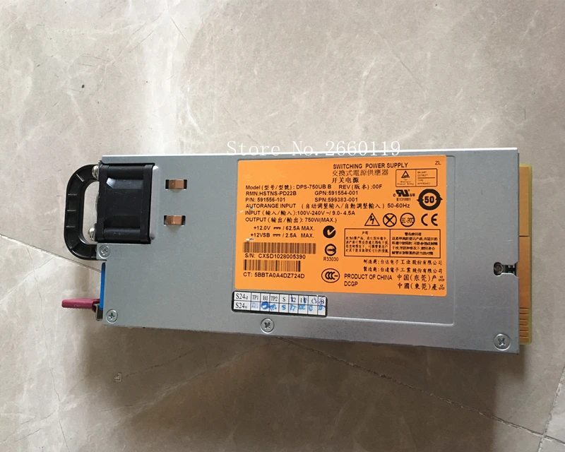 Блок питания для DL380 G6 DPS-750UB B HSTNS-PD22B 591554-001 591556-101 599383-001 750W, полностью протестирован
Блок питания для DL380 G6 DPS-750UB B HSTNS-PD22B 591554-001 591556-101 599383-001 750W, полностью протестирован
