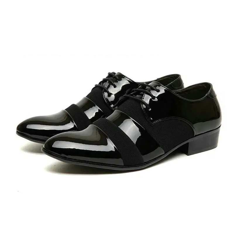 2018 Men Patent Leather Shoes Male Fashion Soft Wedding Business Shoes Men Oxfords Black Nightclubs Shoes DD-36
2018 Men Patent Leather Shoes Male Fashion Soft Wedding Business Shoes Men Oxfords Black Nightclubs Shoes DD-36