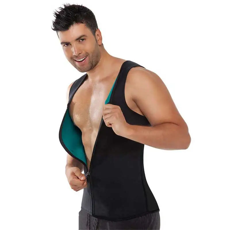 Men Shapers Ultra Sweat Thermal Muscle Shirt Neoprene Belly Slim Sheath Female Corset Abdomen Belt Shapewear Zip Tops Vest S2
Men Shapers Ultra Sweat Thermal Muscle Shirt Neoprene Belly Slim Sheath Female Corset Abdomen Belt Shapewear Zip Tops Vest S2