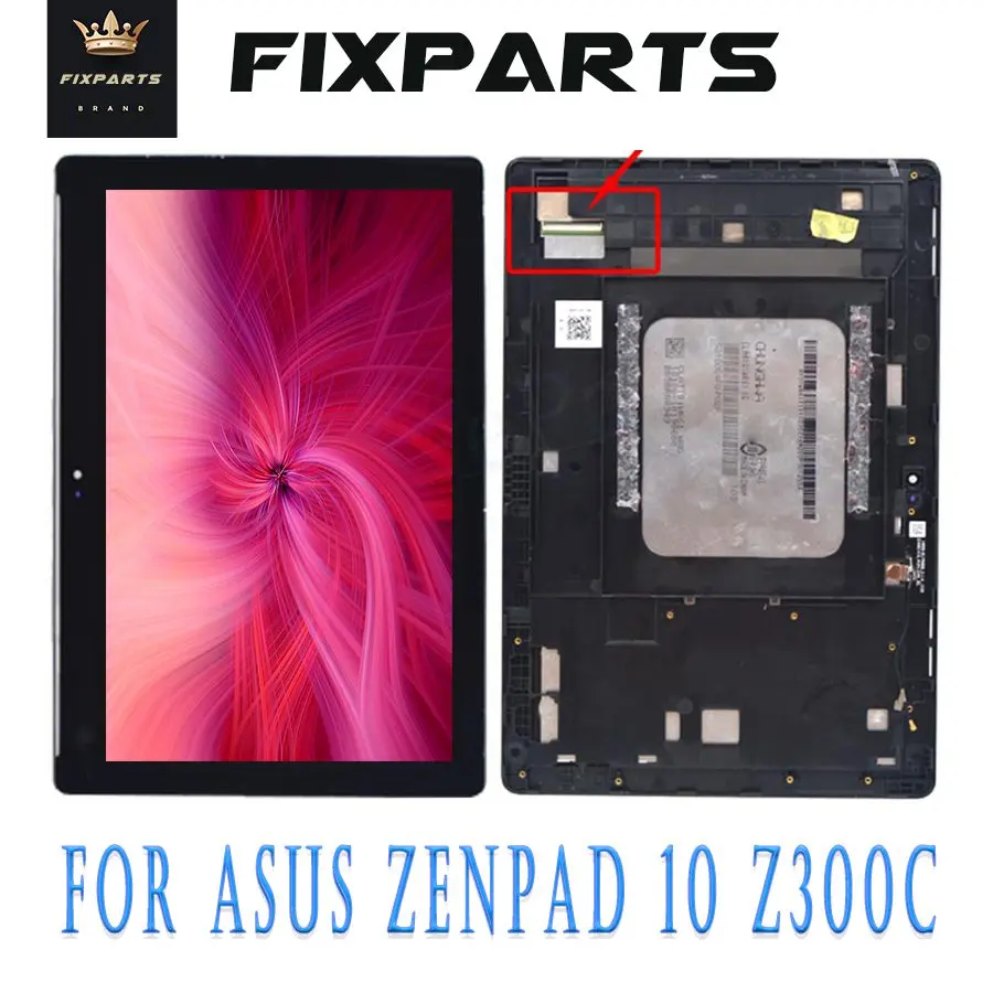 Black 10.1" LCD Display For Asus ZenPad 10 Z300C LCD Touch Screen Digitizer Assembly With Frame Replacement For Asus Z300C LCD
Black 10.1" LCD Display For Asus ZenPad 10 Z300C LCD Touch Screen Digitizer Assembly With Frame Replacement For Asus Z300C LCD