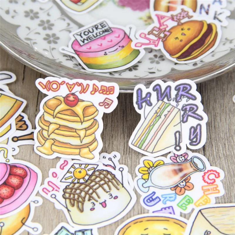 40 pcs delicious food waterproof for phone car Label Decorative Stationery Stickers Scrapbooking DIY Diary Album toy Sticker
40 pcs delicious food waterproof for phone car Label Decorative Stationery Stickers Scrapbooking DIY Diary Album toy Sticker
