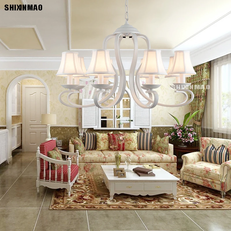 High grade white metal Chandeliers White pendant restaurant / bedroom / living room study luminaire
High grade white metal Chandeliers White pendant restaurant / bedroom / living room study luminaire