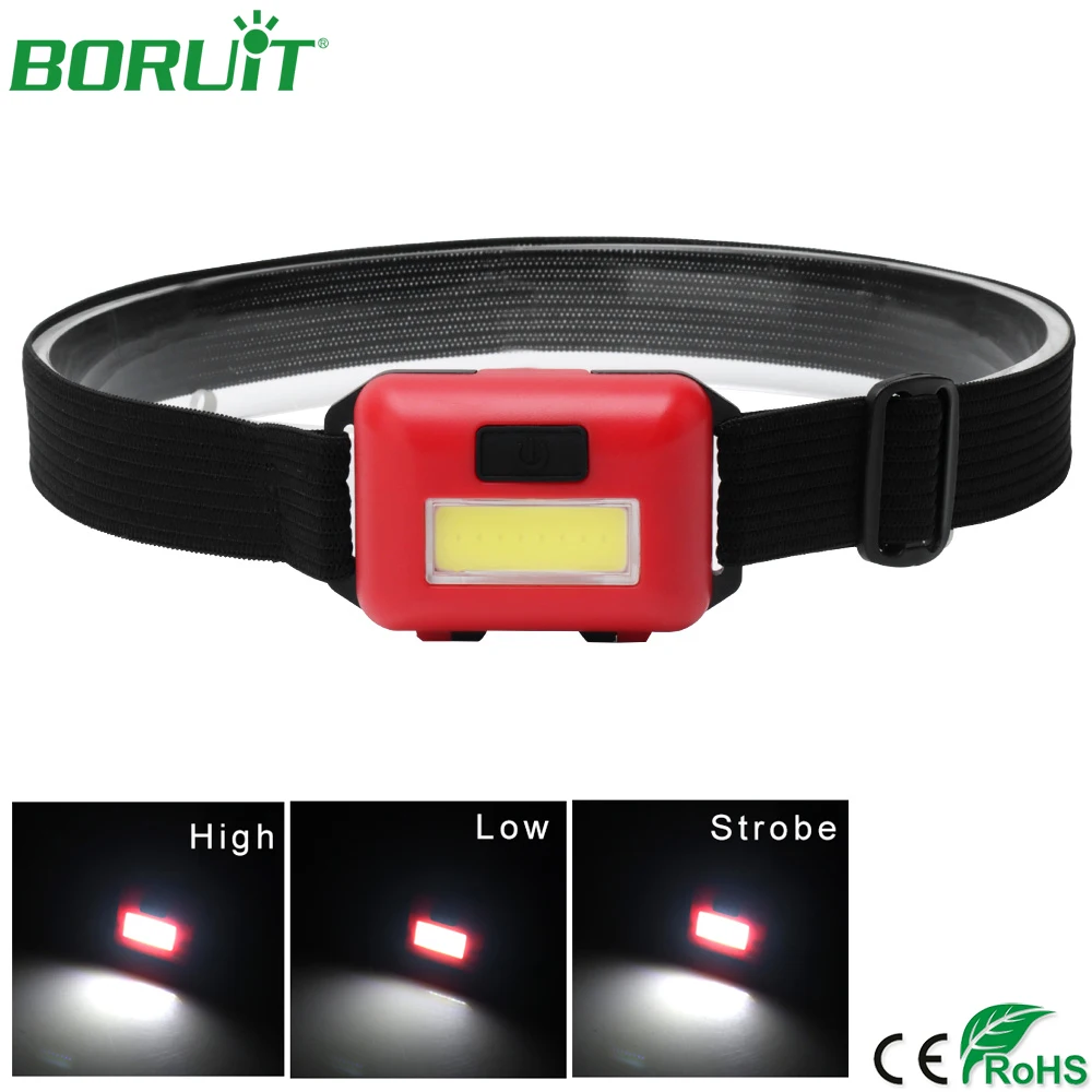 BORUiT Waterproof Mini LED Headlamp Flashlight 3 Modes Portable Lantern for Outdoor Camping Hunting Fishing Head Torch Light
BORUiT Waterproof Mini LED Headlamp Flashlight 3 Modes Portable Lantern for Outdoor Camping Hunting Fishing Head Torch Light
