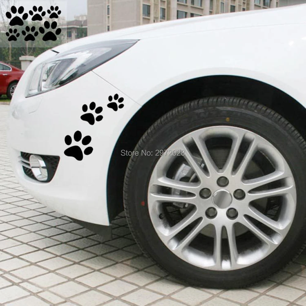 Наклейки для автомобиля Tesla Toyota Chevrolet Volkswagen Hyundai Kia Lada 6 шт.|car sticker|car sticker dogstickers dog |