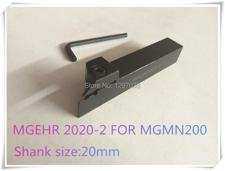 MGEHR 2020-2 External Grooving Turning Tool Holder Shank Diameter 20*20mm Length 125mm CNC lathe tool for MGMN200 Inserts
MGEHR 2020-2 External Grooving Turning Tool Holder Shank Diameter 20*20mm Length 125mm CNC lathe tool for MGMN200 Inserts