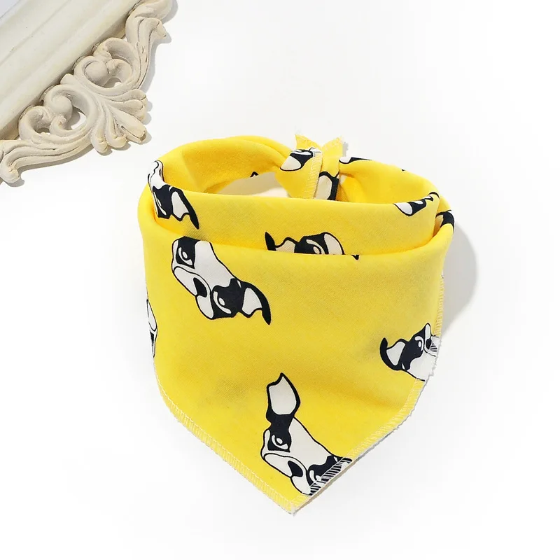11Baby bibs High quality triangle double layers cotton baberos Cartoon Character Animal Print baby bandana dribble | Детская одежда и