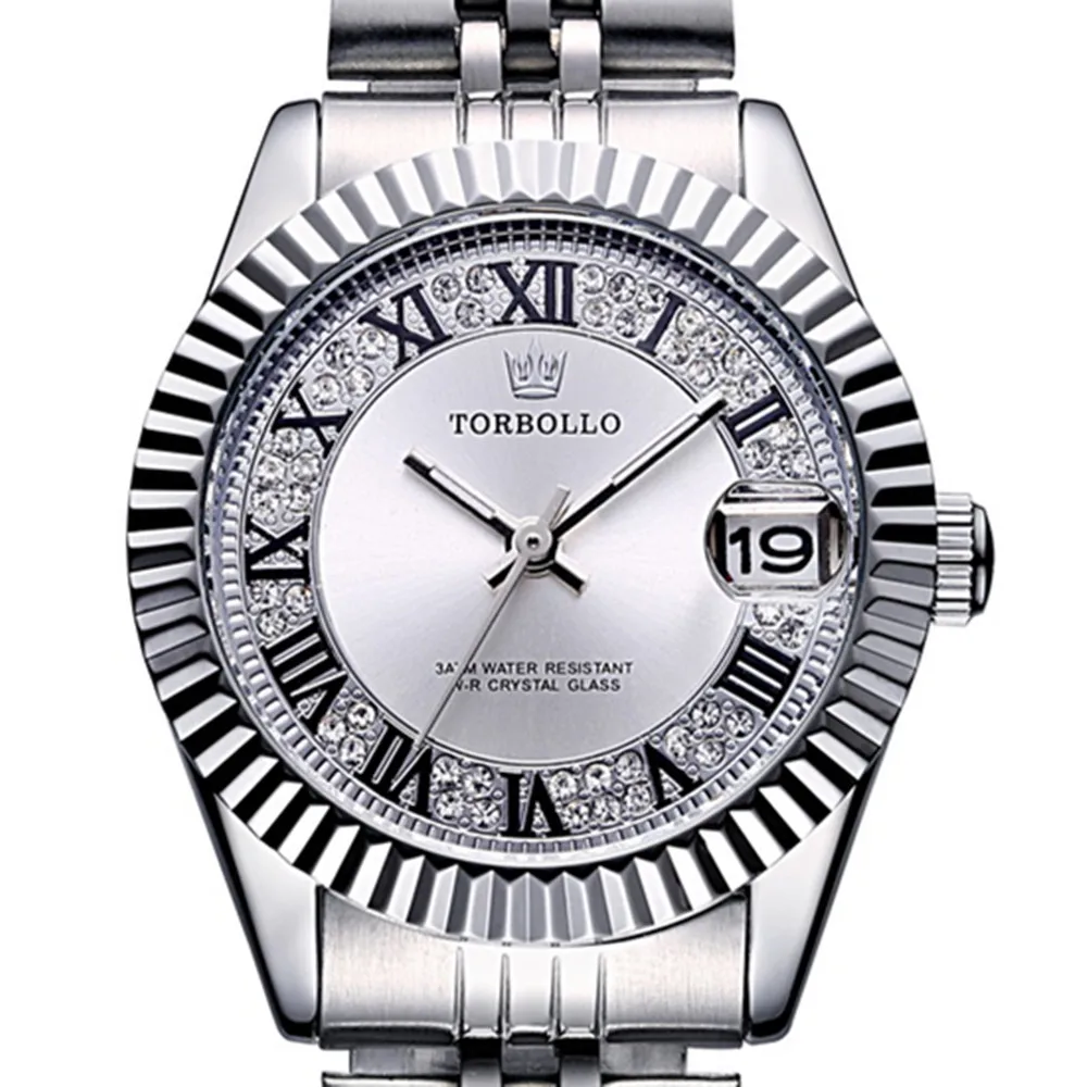 High Quality Fashion Women Watch Waterproof Steel Straps Quartz Movement Silver White Womens Clock
High Quality Fashion Women Watch Waterproof Steel Straps Quartz Movement Silver White Womens Clock