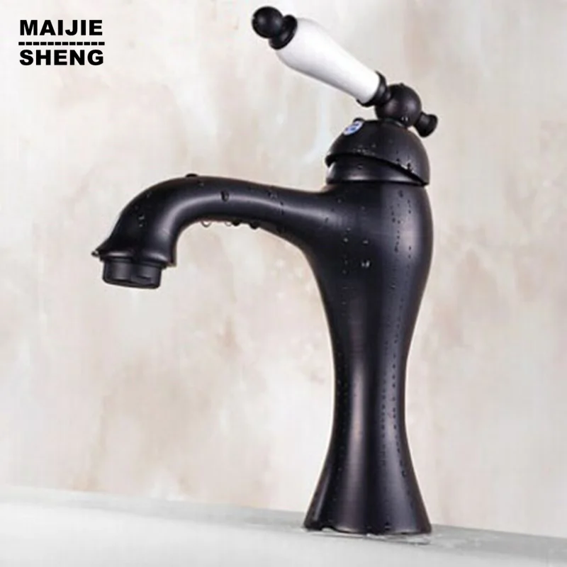 White Grip Antique brass black basin faucets bathroom bronze water tap sink mixer Waterfall black sink tap
White Grip Antique brass black basin faucets bathroom bronze water tap sink mixer Waterfall black sink tap