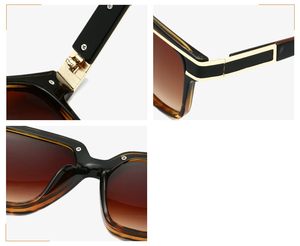 TRIUMPH VISION Retro Square Sunglasses for Men Luxury Brand Sun Glasses for Men UV400 Protection Leopard Shades Oculos Male
TRIUMPH VISION Retro Square Sunglasses for Men Luxury Brand Sun Glasses for Men UV400 Protection Leopard Shades Oculos Male