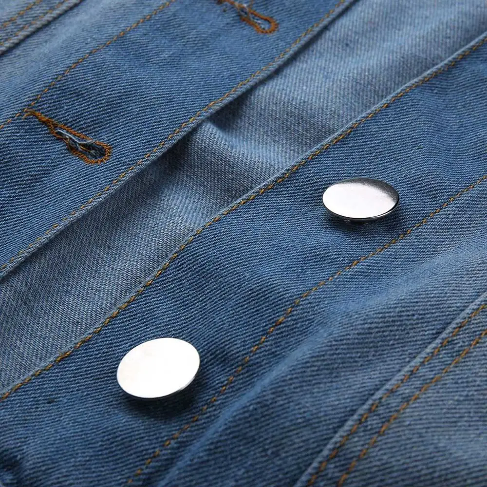 2019 New Women Autumn Denim Coats Fashion Long Sleeve Casual Fashion Denim Jacket Long Jean Coat Bead Outwear Overcoat
2019 New Women Autumn Denim Coats Fashion Long Sleeve Casual Fashion Denim Jacket Long Jean Coat Bead Outwear Overcoat