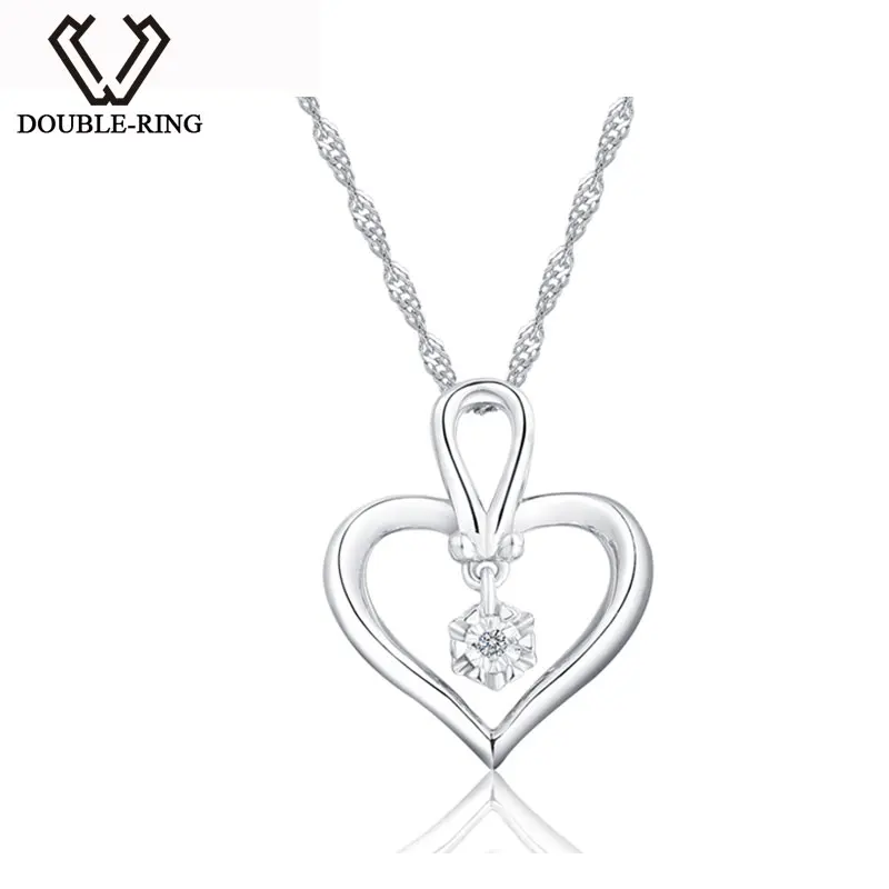 DOUBLE-R Свадебные подвески, женское серебро 925 пробы, 0.01ct, Бриллиантовое сердце, подвески, романтический подарок, сердце, ювелирное изделие, ...
DOUBLE-R Свадебные подвески, женское серебро 925 пробы, 0.01ct, Бриллиантовое сердце, подвески, романтический подарок, сердце, ювелирное изделие, ...