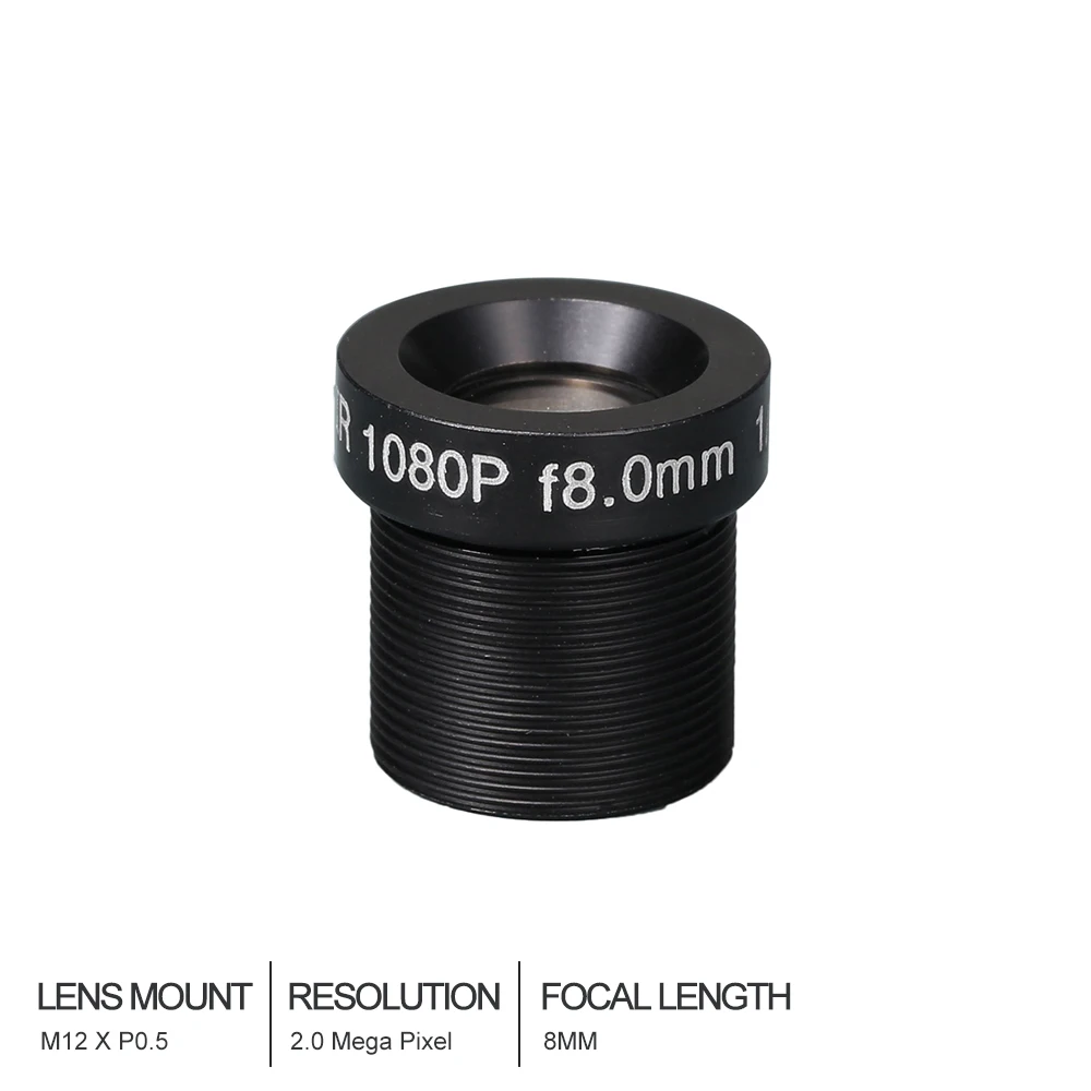 Witrue 1080P 8mm CCTV lens 48 degree F2.0 1/3" MTV M12 X 0.5 Mount for CCTV Security Camera
Witrue 1080P 8mm CCTV lens 48 degree F2.0 1/3" MTV M12 X 0.5 Mount for CCTV Security Camera