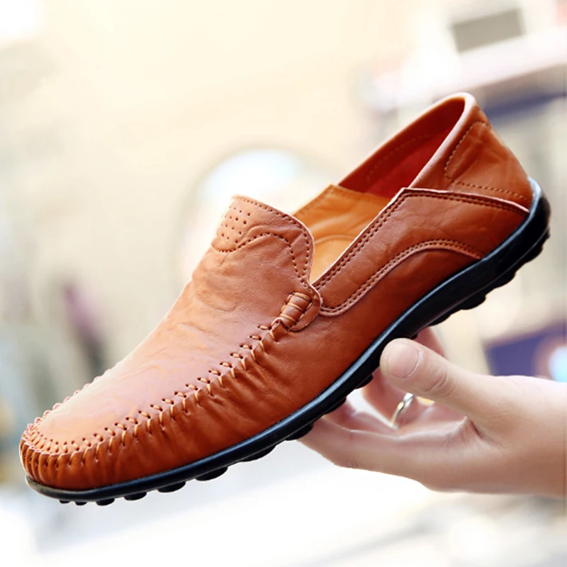 LAISUMK Casual Shoes Leather High Quality Men Shoes Comfortable Wild Big Size Summer Zapatos Hombre
LAISUMK Casual Shoes Leather High Quality Men Shoes Comfortable Wild Big Size Summer Zapatos Hombre