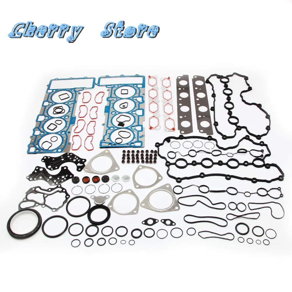 NEW 079 103 483 T Engine Overhaul Rebuild Gasket Seal Repair Kit For Audi A5 A6 S6 A8 Q7 RS4 Quattro VW Touareg 4.2L 079103483R
NEW 079 103 483 T Engine Overhaul Rebuild Gasket Seal Repair Kit For Audi A5 A6 S6 A8 Q7 RS4 Quattro VW Touareg 4.2L 079103483R