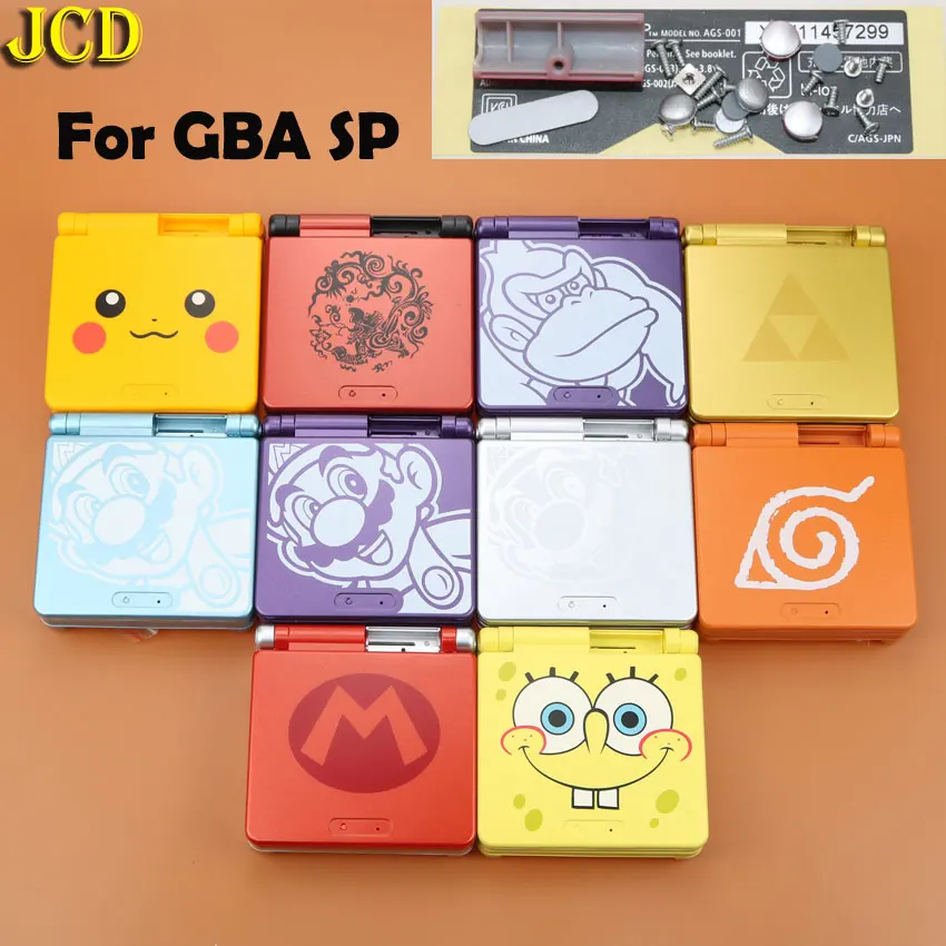 JCD 1pcs Cartoon Limited Edition Full Housing Shell case for Nintend Gameboy Advance SP for GBA SP Game Console Cover
JCD 1pcs Cartoon Limited Edition Full Housing Shell case for Nintend Gameboy Advance SP for GBA SP Game Console Cover