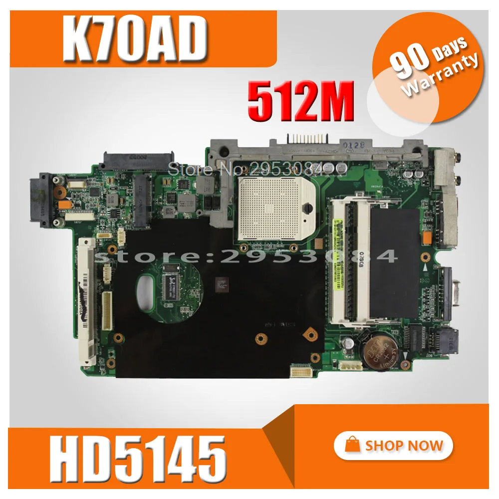 Материнская плата K70AD 512M HD5145 REV2.1/2,3 для For Asus K70 K70AB K70AF K70AD материнская плата для ноутбука K70AD материнская плата K70AD
Материнская плата K70AD 512M HD5145 REV2.1/2,3 для For Asus K70 K70AB K70AF K70AD материнская плата для ноутбука K70AD материнская плата K70AD
