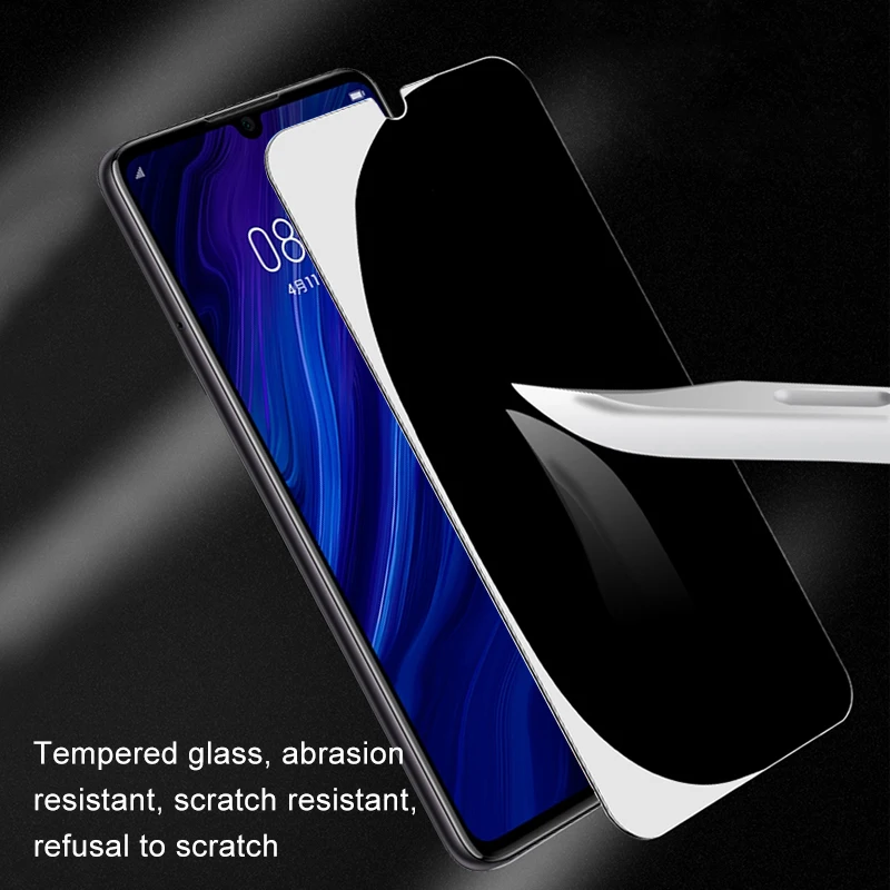 Защитная пленка для экрана Huawei Honor 8X Max из закаленного стекла с белым краем