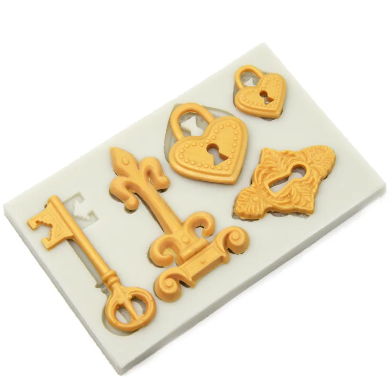 Luyou 1pcs Key Lace silicone mold fondant mold cake decorating tools chocolate gumpaste mold FM1838
Luyou 1pcs Key Lace silicone mold fondant mold cake decorating tools chocolate gumpaste mold FM1838