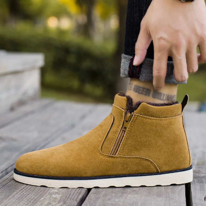 Waterproof Mens Sneakers Winter Fur Sports Shoes Men Jogging Shoes Keep Warm Anti Slip Boots Zapatos Corrientes De Verano boots
Waterproof Mens Sneakers Winter Fur Sports Shoes Men Jogging Shoes Keep Warm Anti Slip Boots Zapatos Corrientes De Verano boots