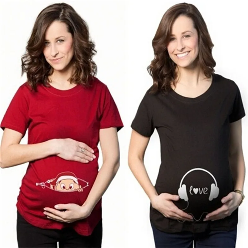 Популярные Модные топы Enceinte для беременных женщин, летняя одежда для беременных с забавным принтом, футболка размером 3XL, Одежда для беремен...
Популярные Модные топы Enceinte для беременных женщин, летняя одежда для беременных с забавным принтом, футболка размером 3XL, Одежда для беремен...